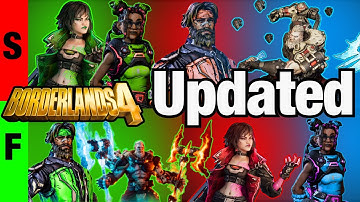 Updated BEST VAULT HUNTER Tier List in Borderlands 4
