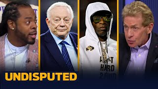 Cowboys Owner\/GM Jerry Jones praises Colorado HC Deion Sanders: ‘Hell of a coach’ | NFL | UNDISPUTED