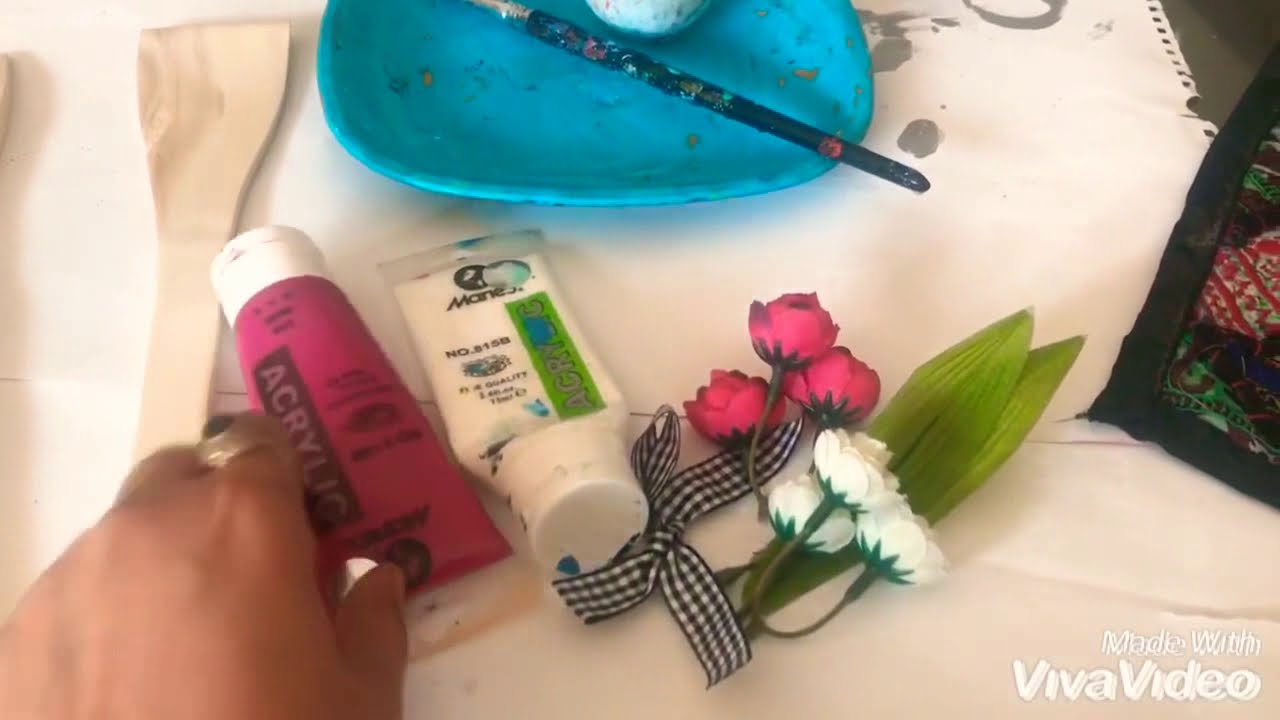Wooden spoon craft ideas 🌹🌹(crafts by kiran ) - YouTube