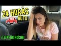 24 HORAS ENCERRADA EN EL AUTO | ¡ROMPIMOS EL COCHE! | Lyna Vlogs