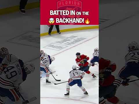 Sam Reinhart is a SWITCH HITTER 🔀