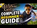 Baldurs gate 3 complete beginners guide  bg3