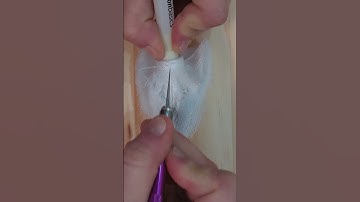 🎵 ❄️ thread cutting #oddlysatisfying #visuallysatisfying #threadcutting #satisfyingvideo #asmr