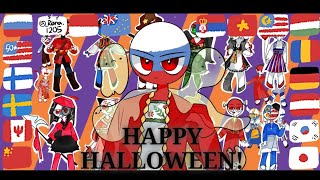 Happy Halloween! // Countryhumans meme