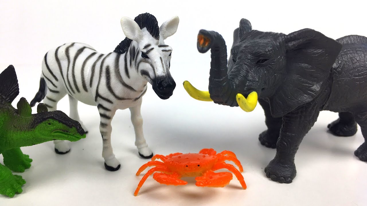 COLLECTION OF ANIMALS PREHISTORIC DOMESTIC WILD SAFARI OCEAN AND REPTILES  WITH ANIMAL PLANET TOYS - YouTube