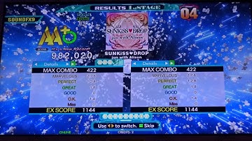 SUNKiSS♥DROP - EXPERT (12) - AA#603 (Full Combo) on Dance Dance Revolution A20 PLUS (AC, US)