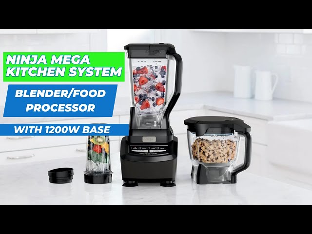 Ninja BL770 Mega Kitchen System 1500 Watt Blender Food Processor New Open  Box