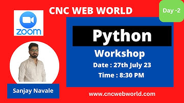 Recording of Python Day 2 Workshop