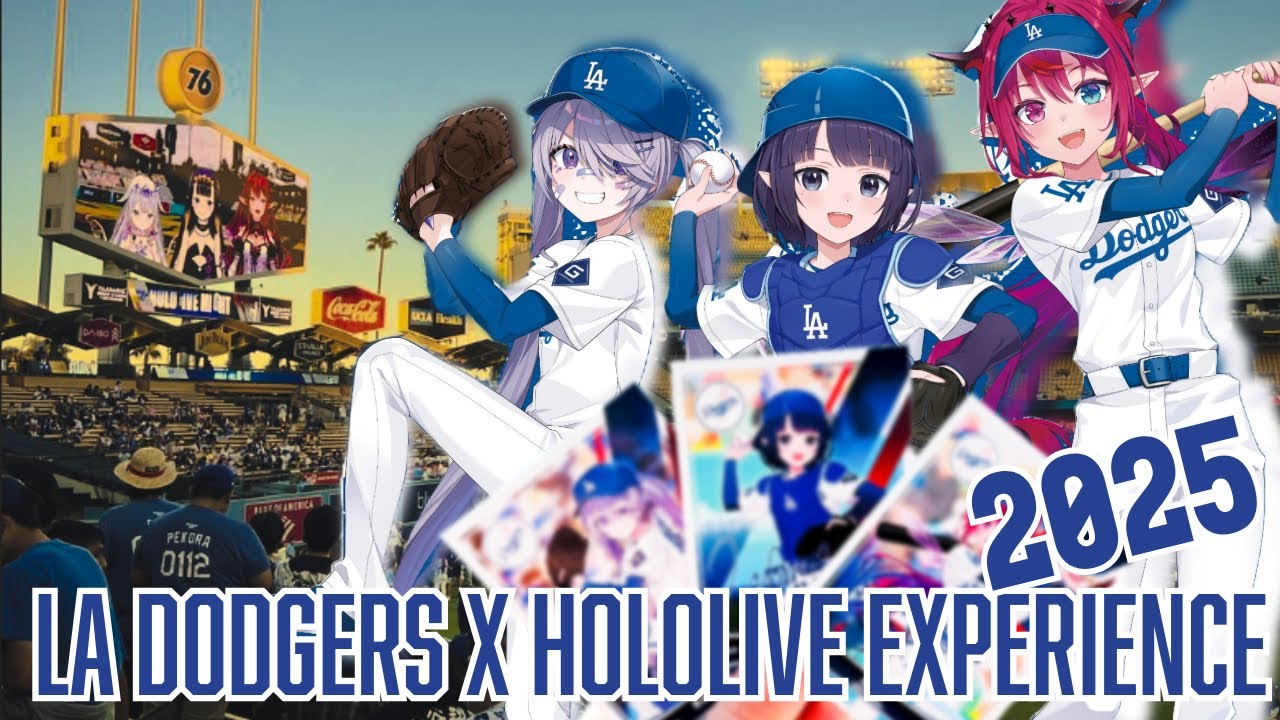 The Ultimate LA Dodgers x Hololive experience 2025