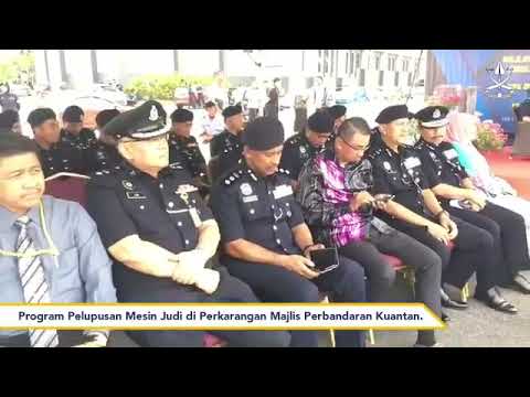 LIVE Majlis Pelupusan Mesin Simulator Perjudian Antara Majlis Perbandaran Kuantan MPK