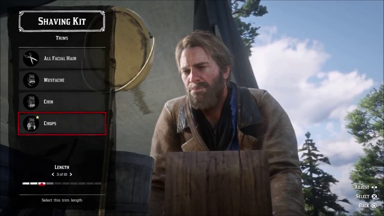Red Dead Redemption 2 - chez le barbier - YouTube