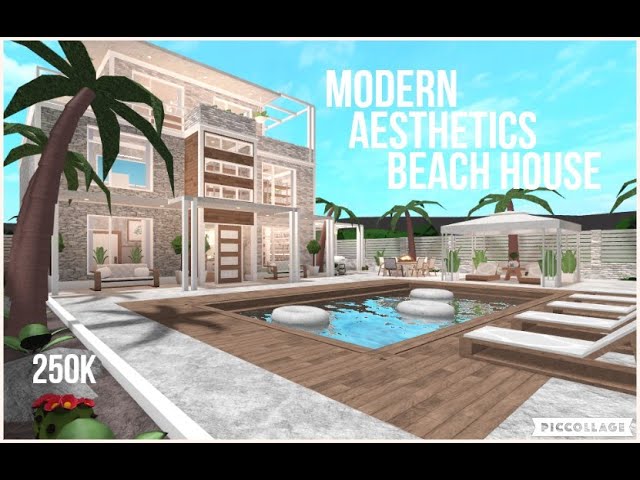 Bloxburg: Large Coastal Mansion 470k, No Large Plot