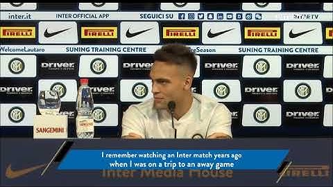 ES-IT Consecutive and whispered interpreting of FC Inter press conference