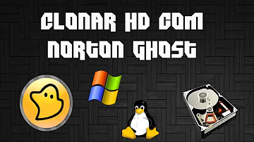Como fazer uma imagem do HD com Ghost?