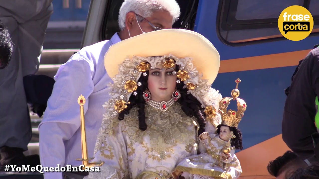 La virgen de Chapi sobrevuela Arequipa en tiempos de COVID-19