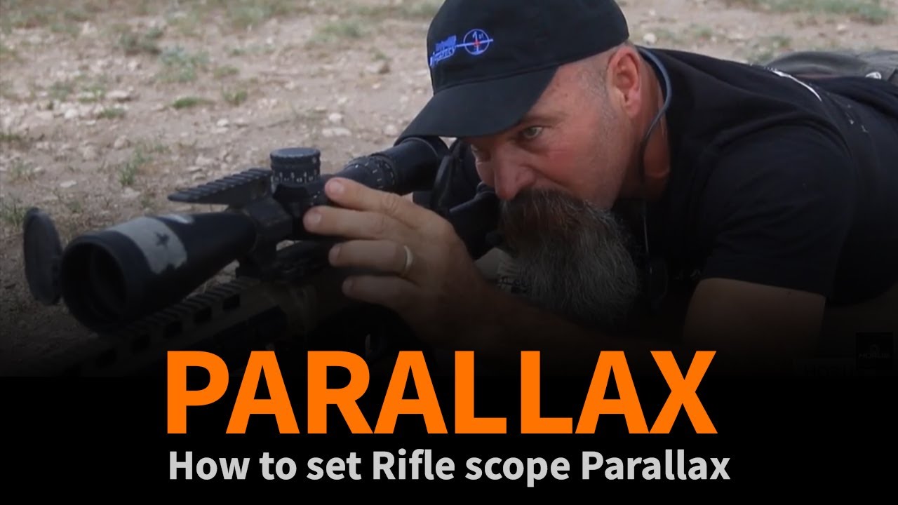 How to set Rifle scope Parallax YouTube