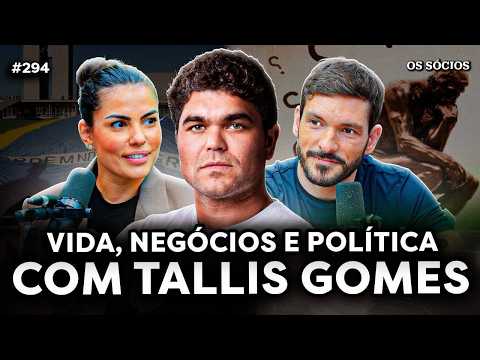 Thumbnail for TALLIS GOMES: VIDA, NEGÓCIOS E POLÍTICA | Os Sócios 294