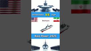 US vs Iran (Navy Power 2025)