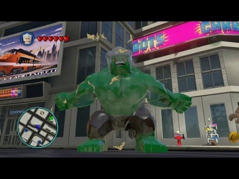 LEGO Marvel Super Heroes - Every Playable Character Unlocked + Gameplay