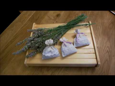 DIY Jak ušit vonné levandulové pytlíčky