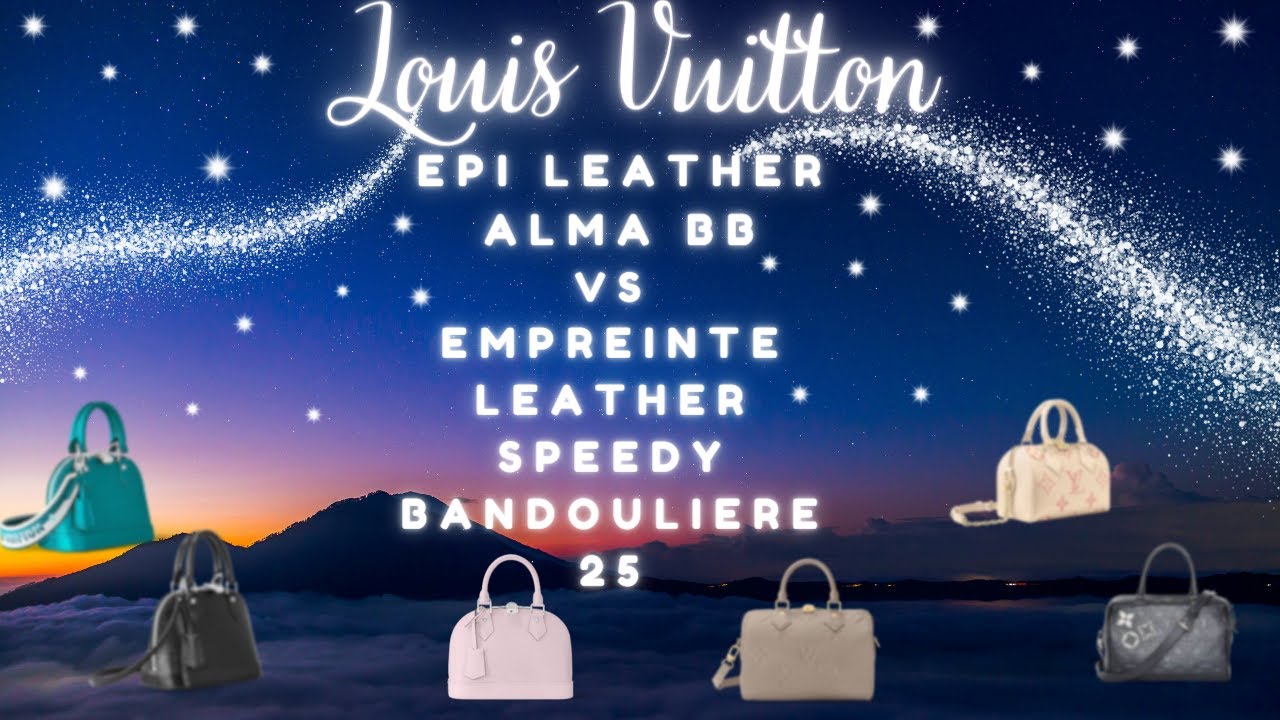 LOUIS VUITTON Louis Vuitton. Alma bag in beige epi leath…