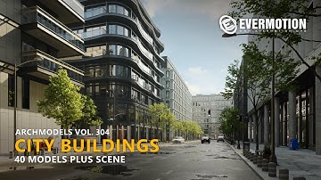 City Buildings - Archmodels vol. 304 | 3D Models