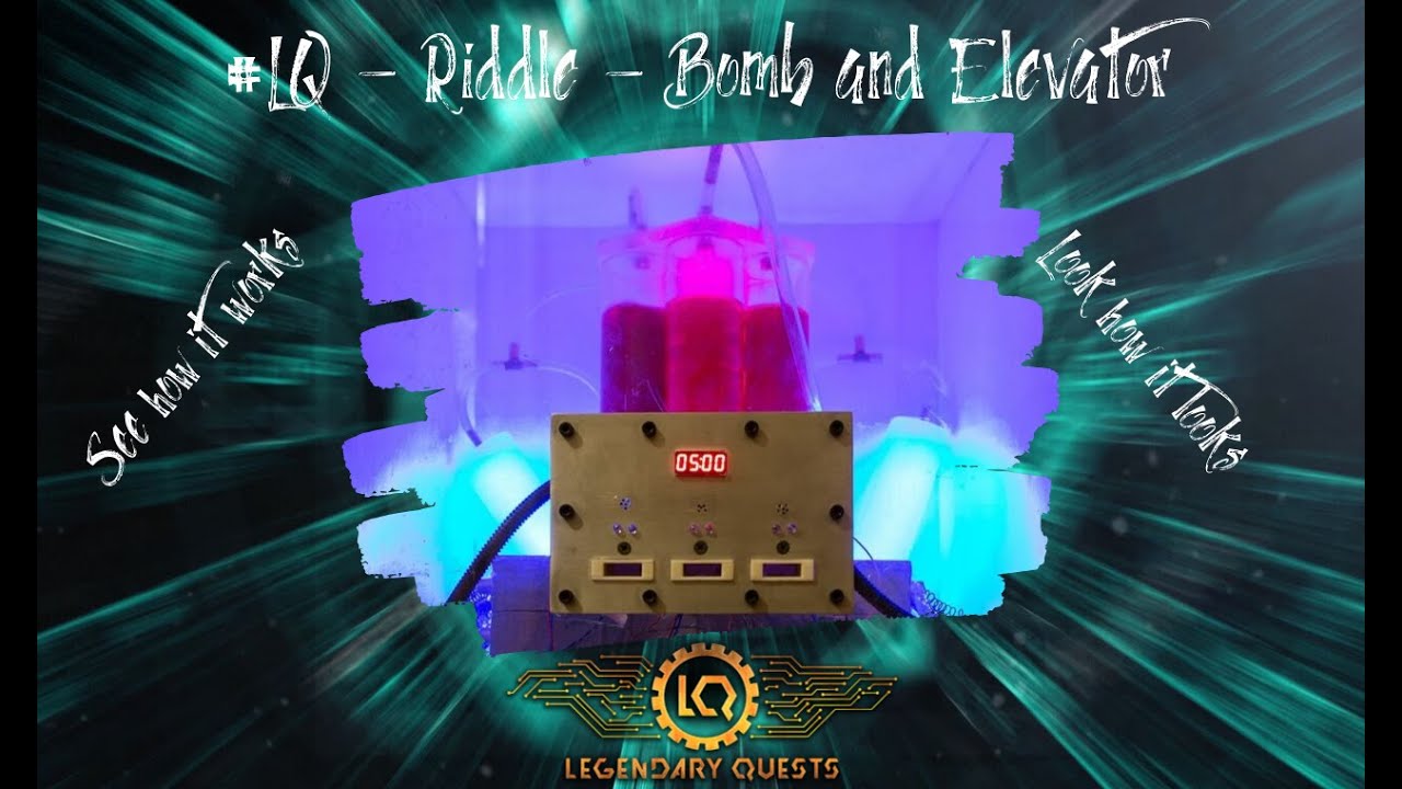 ⚙#LQ - Riddle - Bomb for Escape Room - See how it works #escaperoom # ...