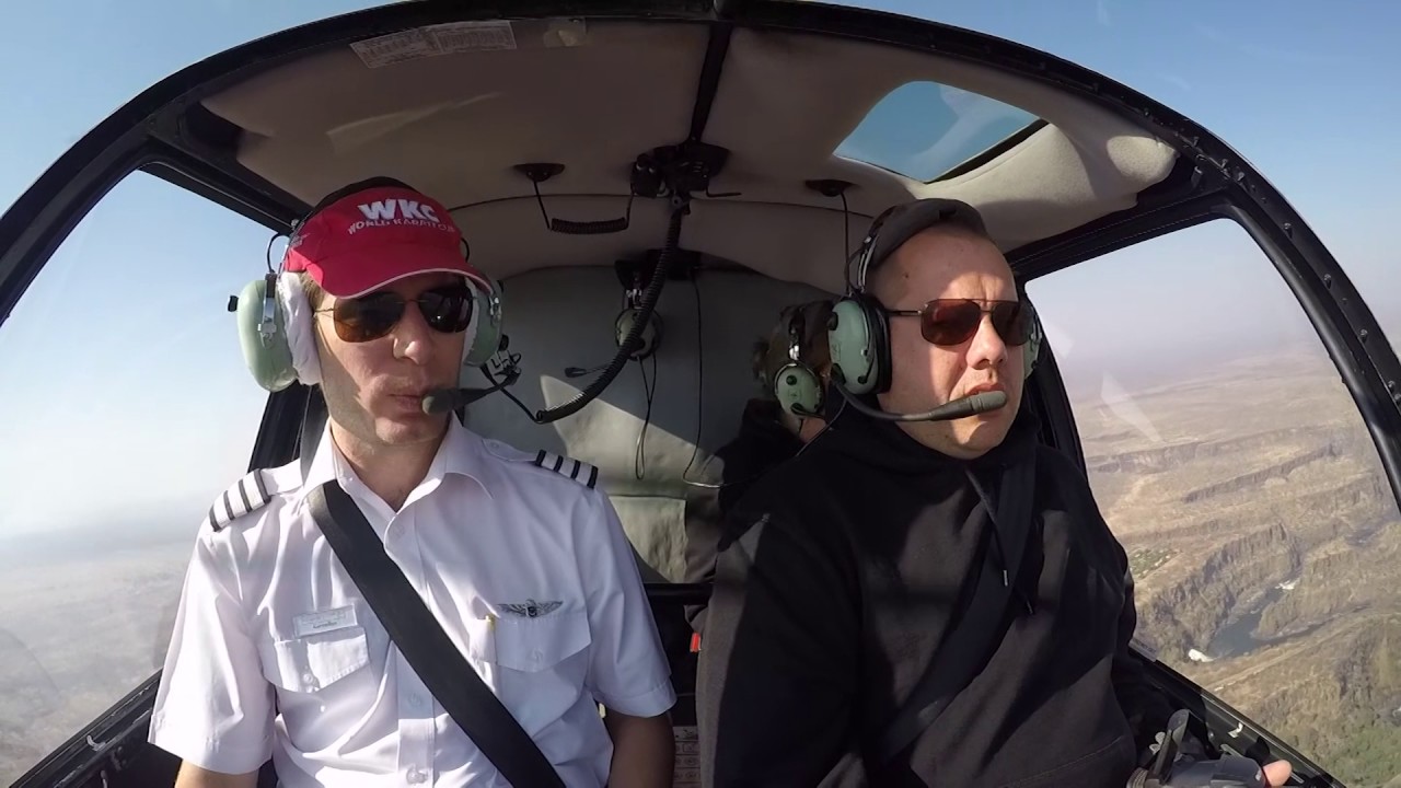 Helicopter Ride over Victoria Falls