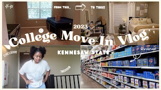 College MoveIn Day Vlog | Kennesaw State University