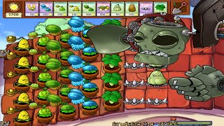 Winter Melon + Melon pult + Cabbage pult Vs Dr Zomboss  Plants vs zombies