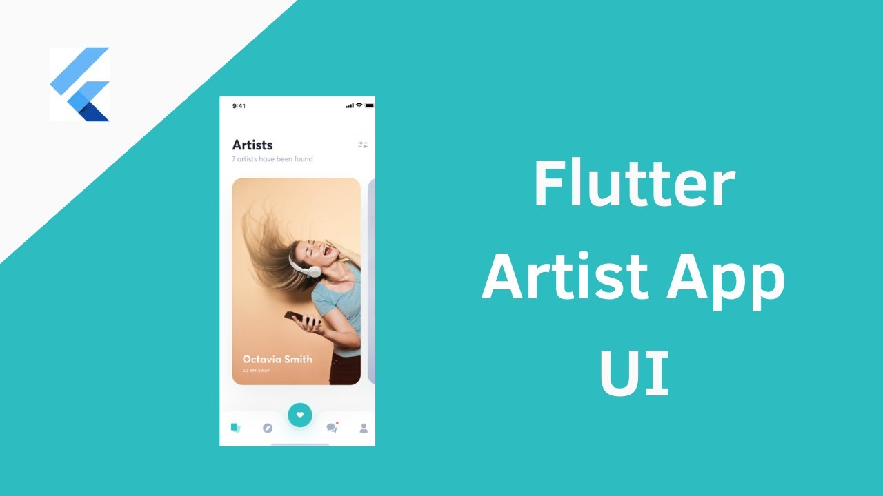 Flutter Artist App UI - Speed Coding Tutorial