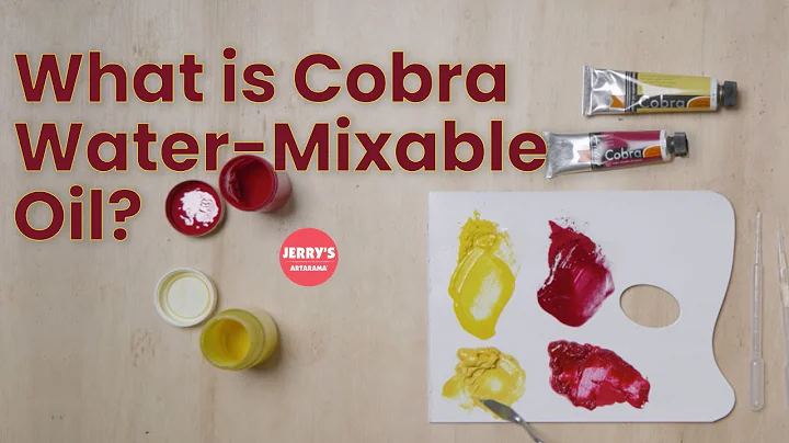 What is Water-Mixable Oil Paint? Cobra, by Talens explains!