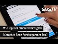 Wie Lege Ich Einen Bevorzugten Mercedes Benz Servicepartner Fest S G