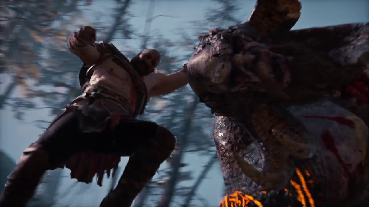 GOW Kratos vs Daudi Kaupmadr No Damage (Give Me God Of War Mode)