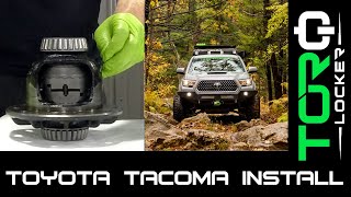 TORQ Locker Install Video for Toyota Tacoma 8' Clamshell Front Differential