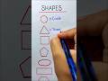 Shapes | Mathematical shapes | Geometric shapes Rectangle, square, Triangle….#shorts #shortvideo