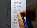 Shapes | Mathematical shapes | Geometric shapes Rectangle, square, Triangle....#shorts #shortvideo