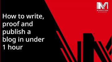 Write a Powerful Blog in Just One Hour (Here’s How)