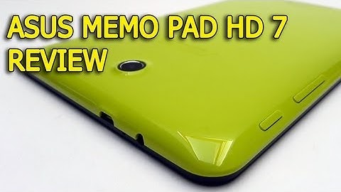 ASUS MeMo Pad HD 7 Review - Tablet-News.com