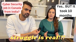 How She Got A Cybersecurity Tech Job in Canada from India? Tips and Linked In Strategies MUST WATCH