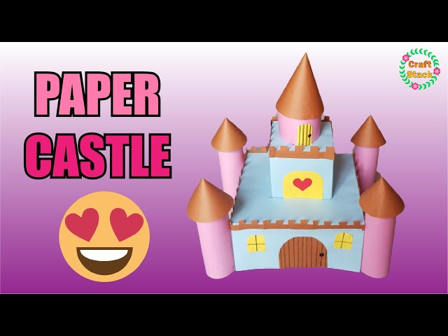 Paper Castle | DIY Castle | How to make Paper Castle | @CraftStack class=