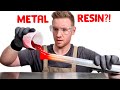Can resin turn into metal