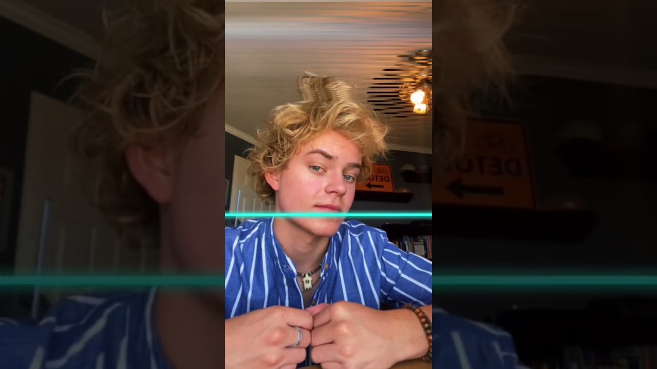 This filter made me look like harry styles