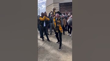 Grambling State graduating Alphas 👨🏽‍🎓🤙🏽