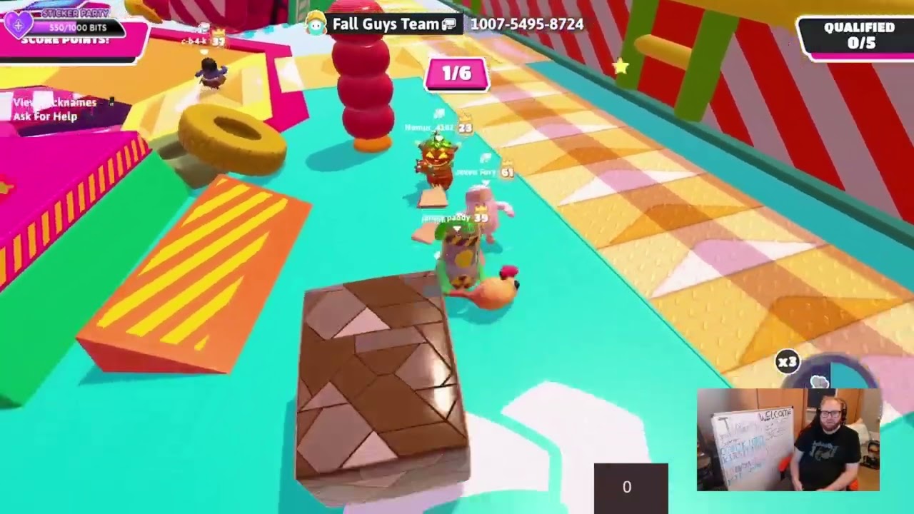 Fall Guys Custom Map | Points | BOX PARTY | Showcase 375