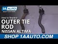 How to Replace Outer Tie Rod 2007-13 Nissan Altima