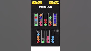 Ball Sort Puzzle Special Level after Level 65 #ballsortpuzzle #puzzlegame #ballsortpuzzlegameplay