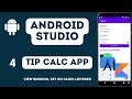ViewBinding - Android Studio Tutorial. Lesson4 // Tip Calculator app in Kotlin