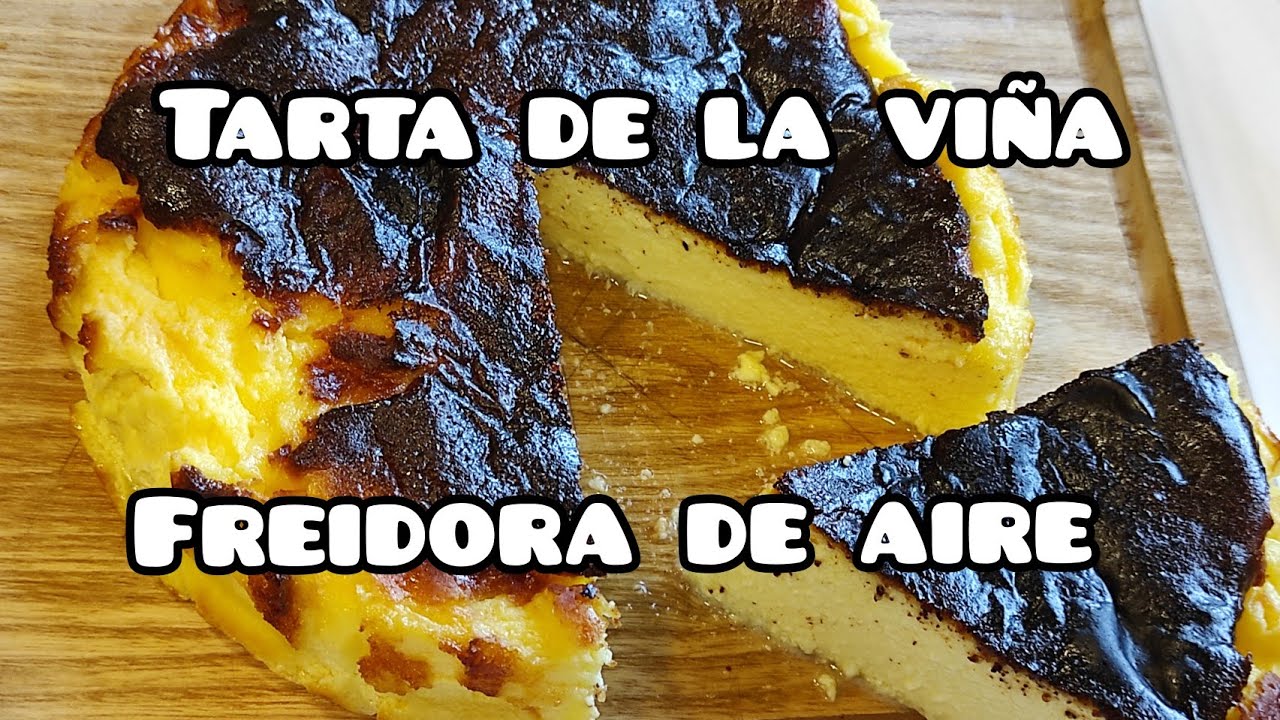 Como hacer tarta de queso en freidora de aire