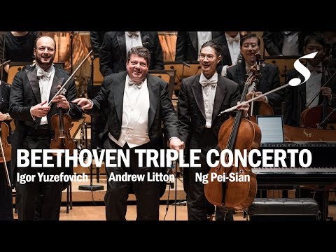 BEETHOVEN Triple Concerto - Igor Yuzefovich/Ng Pei-Sian/Andrew Litton | Singapore Symphony Orchestra